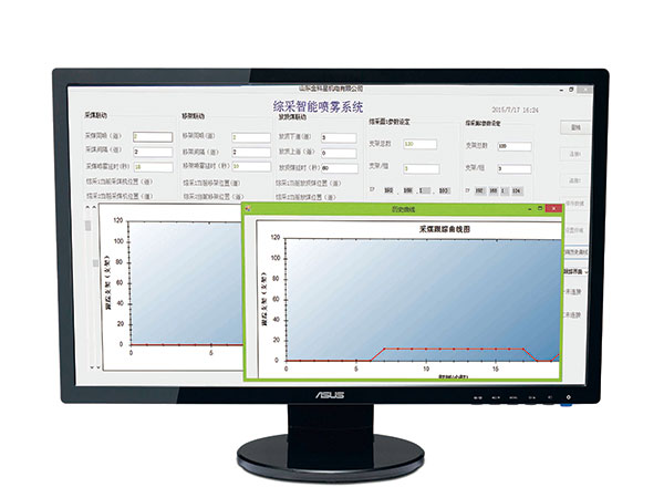 ZSCY127 礦用采煤機(jī)塵源跟蹤灑水降塵系統(tǒng)